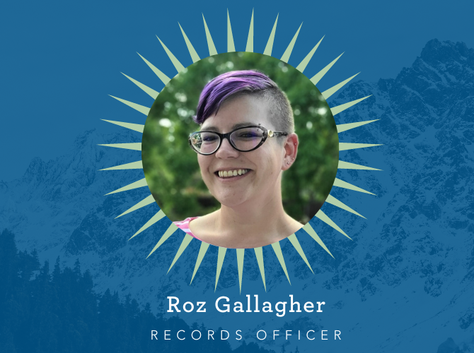 Roz Gallagher, Records Officer